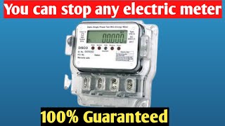 how to stop digital electric meter|electric meter hack|electric and electronics screenshot 4