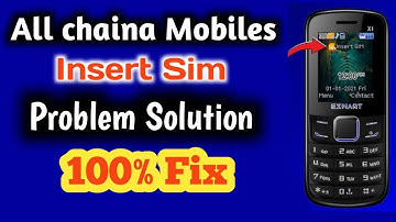 All china mobiles insert Sim problem Solution|sim insert|invalid Sim problem