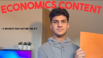 How To Revise Economics Content (A* Tips)