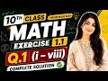 🔥 10th Class Math Exercise 1.1 | Complete Solution | Class 10 Mathematics Chapter 1 | Punjab Board