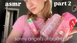 ASMR Sonny Angels Unboxing Pt. 2 💗 Whispers. Tapping. Lo-Fi. Hand Movements. Mouth Sounds. screenshot 5