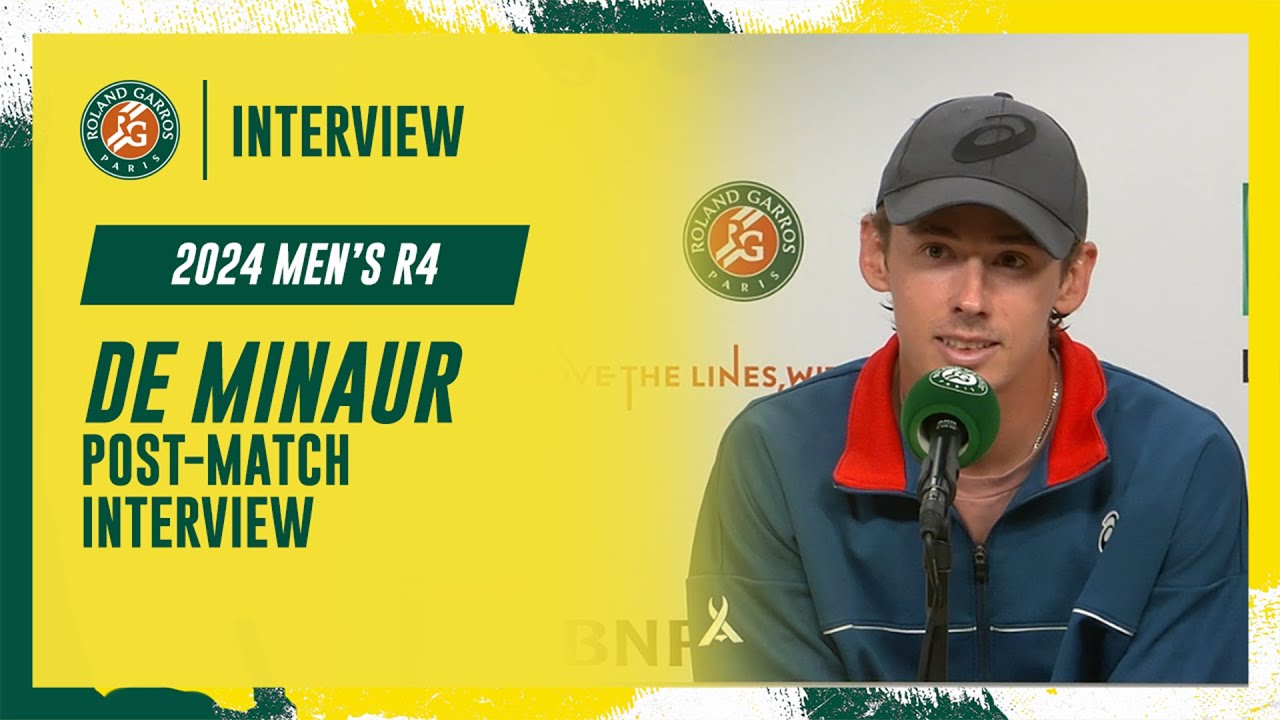 Alex de Minaur reaches Roland Garros second round | ATP Tour | Tennis