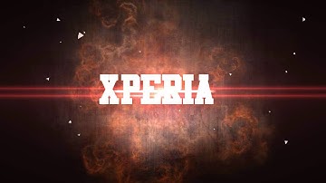 RED BOLD HD XPERIA BOOT ANIMATION