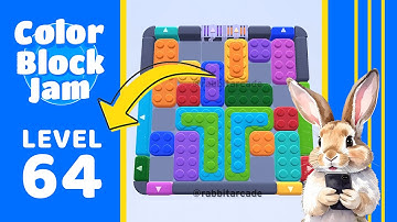 Color Block Jam Level 64 Solution Walkthrough