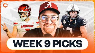 COLLEGE FOOTBALL WEEK 9 BEST BETS, PICKS \& PREDICTIONS w\/ BRAD POWERS!