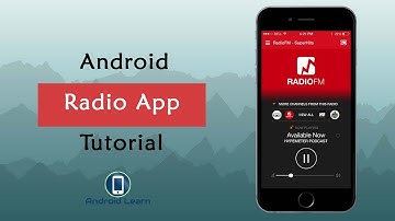 How to make radio app in android studio