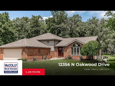 12356 N Oakwood Drive, St John, IN home video tour