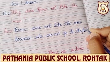 Pathania World Campus Class-2 Ch-2 Question/Answer(08/05/2021)