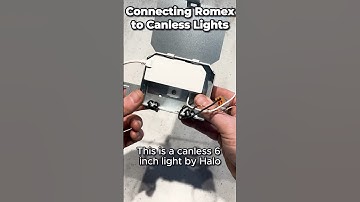 Connecting Romex to Fancy 6” Halo Lights #canlesslighting  #diy #homeimprovement