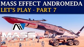 Mass Effect Andromeda Let's Play - Part 7 - Exploring EOS in the Nomad (3440x1440)