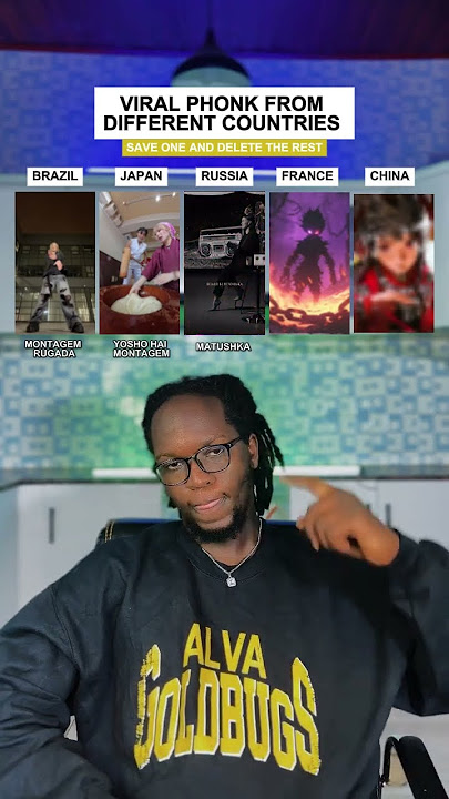 Viral Phonk From Different Countries: MONTAGEM RUGADA #shorts #phonk