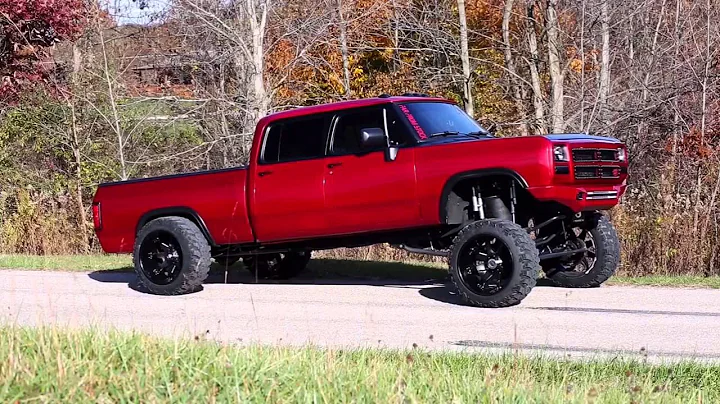 first gen cummins crew #WW1G air suspension at work
