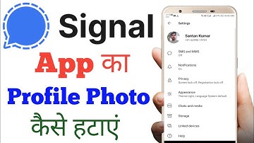 Signal Private Messanger App Me Profile Photo Kaise Remove Kare || Signal App Ka DP Kaise Hataye