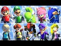 Mario & Sonic at the Olympic Games Tokyo 2020 - All Losing Animations (Surfing)