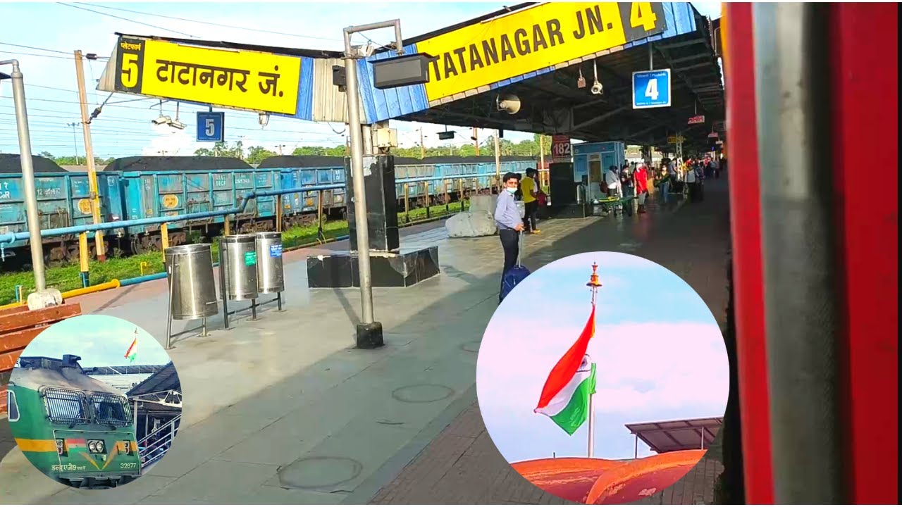 Slow and Steady arrival at Tatanagar Junction