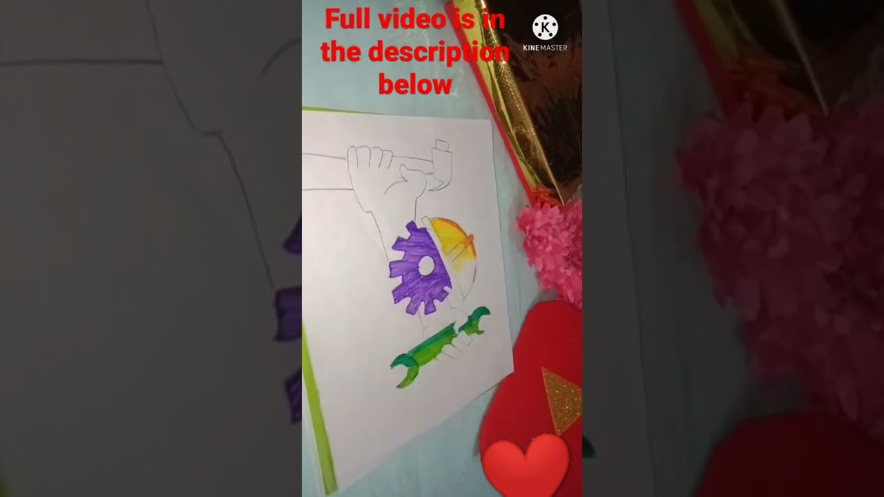 World labour day Drawing||