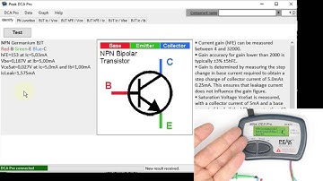 Component Tester Shootout [Pt.4]: DCA75 Pro PC-Software
