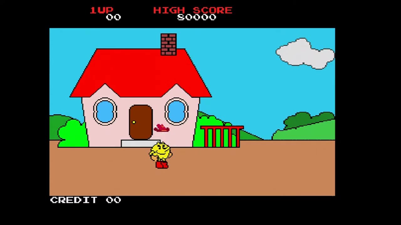 Pac-Land - Sharp X68000