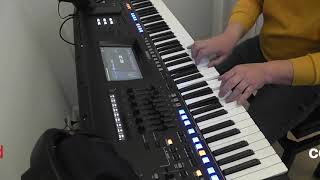 The Weeknd " Save Your Tears " cover Yamaha Genos /Jarek M