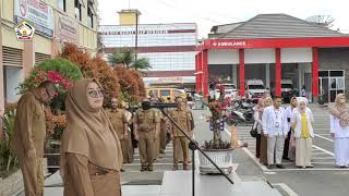 #RsudDatuBeru              Apel Senin Pagi 29 Januari 2024 Oleh Kabid Sarana Penunjang