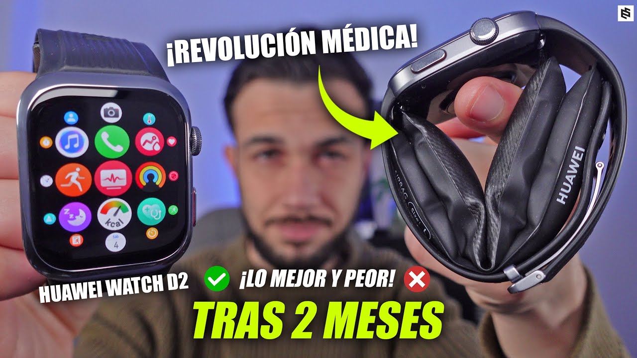 Huawei WATCH D2🔥Review tras 2 MESES con LO MEJOR y PEOR