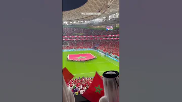 النشيد الوطني المغربي في كأس العالم قطر 2022 