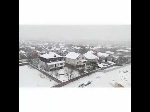 Кыв и Турецкая песня  . Snow fall in Kyiv Ukraine 2021 January