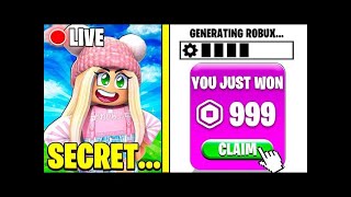  Giving 10,000 Robux to Every Viewer LIVE! (Roblox Free Robux Live) Robux Giveaway Live