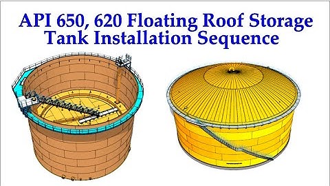 How to fabricate a API 650, API 620 Floating Roof Storage Tank. Easy Method.