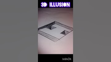 3D #illusion #art #video
