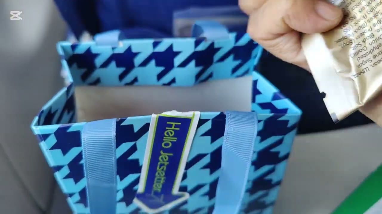 What’s Inside My IndiGo Flight Meals Gift Bag | In-Flight Experience 2025 #explorewithpinkchin 