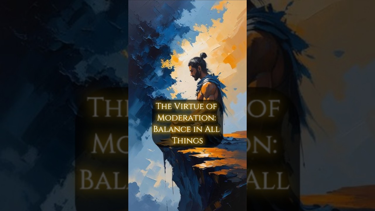 The Stoic Power of Moderation: Why Balance is Strength ⚖️ 