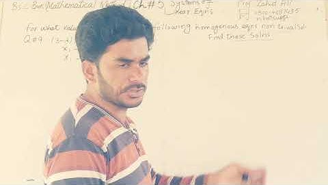 Bsc mathematical method ch.5 Exercise 5 Questions 8 to 10