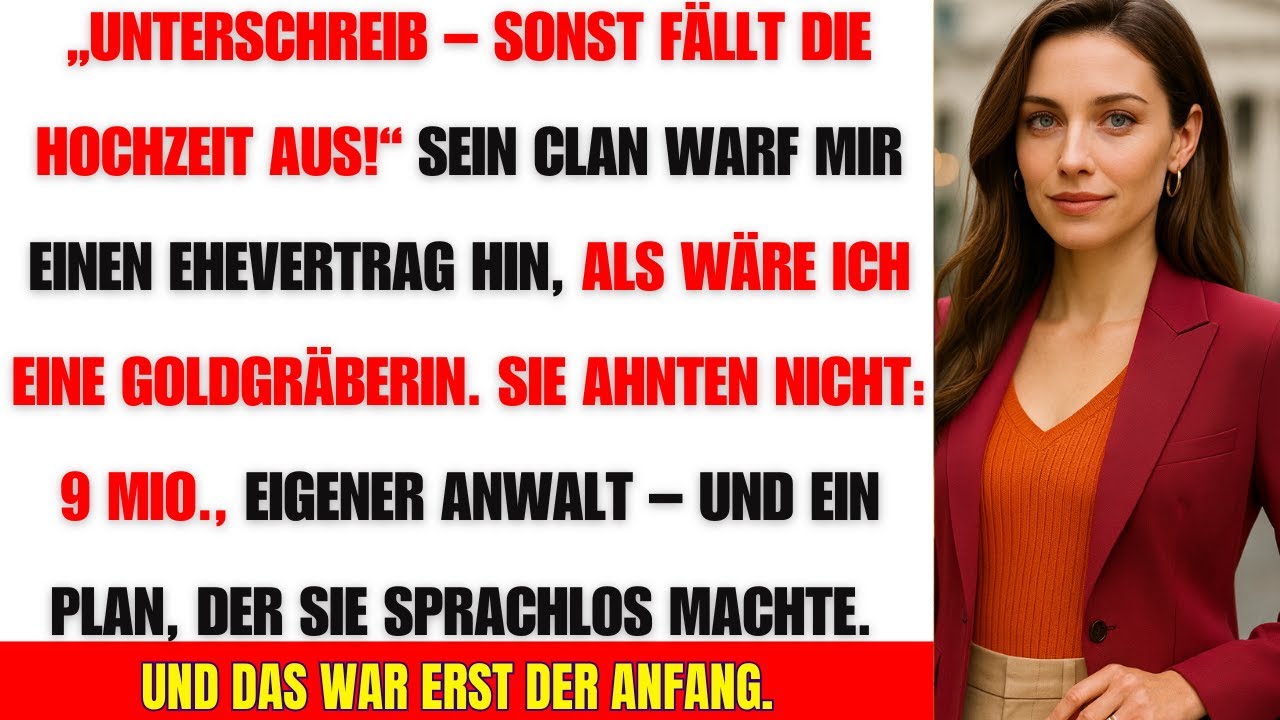 Drei Tage vor der Hochzeit stellten sie mir eine Falle – doch ich drehte den Spieß um