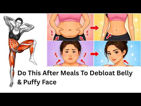 Do This After Meals To Debloat Belly & Puffy Face