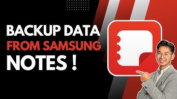 How to Backup Data From Samsung Notes