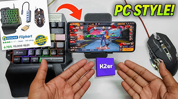 2025 😱 New App K2er Full Setup in Mobile | keyboard mouse on mobile full setup free fire in hindi