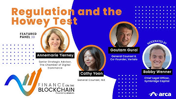 Finance on the Blockchain: Regulation & the Howey Test