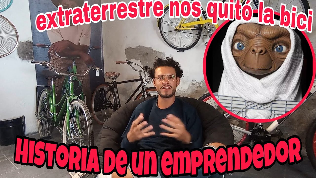 Extraterrestre nos quitó la bici vagabundo, Historia de un emprendedor,que ver en Puebla