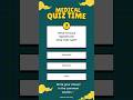 Medical Quiz Time !! | Medicine Made Easy #medicalstudent