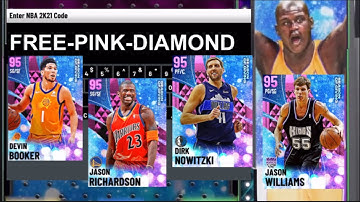 FREE PINK DIAMOND GUARANTEED! NBA 2K21 Locker Codes! NBA 2K21 MyTeam