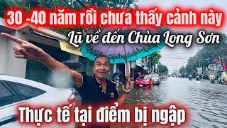 Cập Nhật Nhanh Tại Nha Trang ,2310 Đoạn Qua Chùa Long Sơn Hải Đức Nước Lũ Về Tới Nơi Rồi