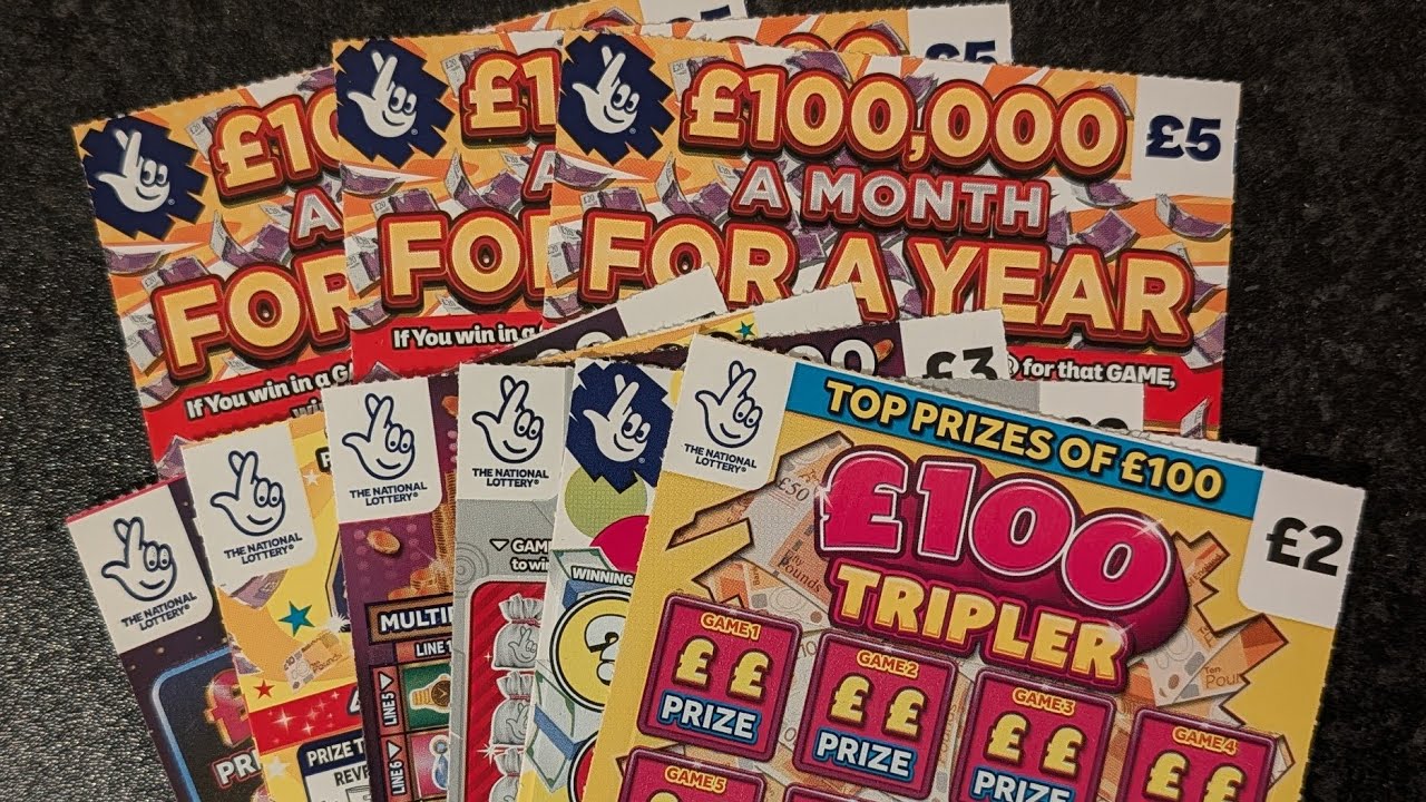 £30 Mix of Allwyn UK National Lottery Scratch Cards
