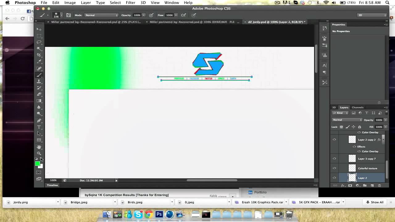 bySqinz by MillrAbstracts.