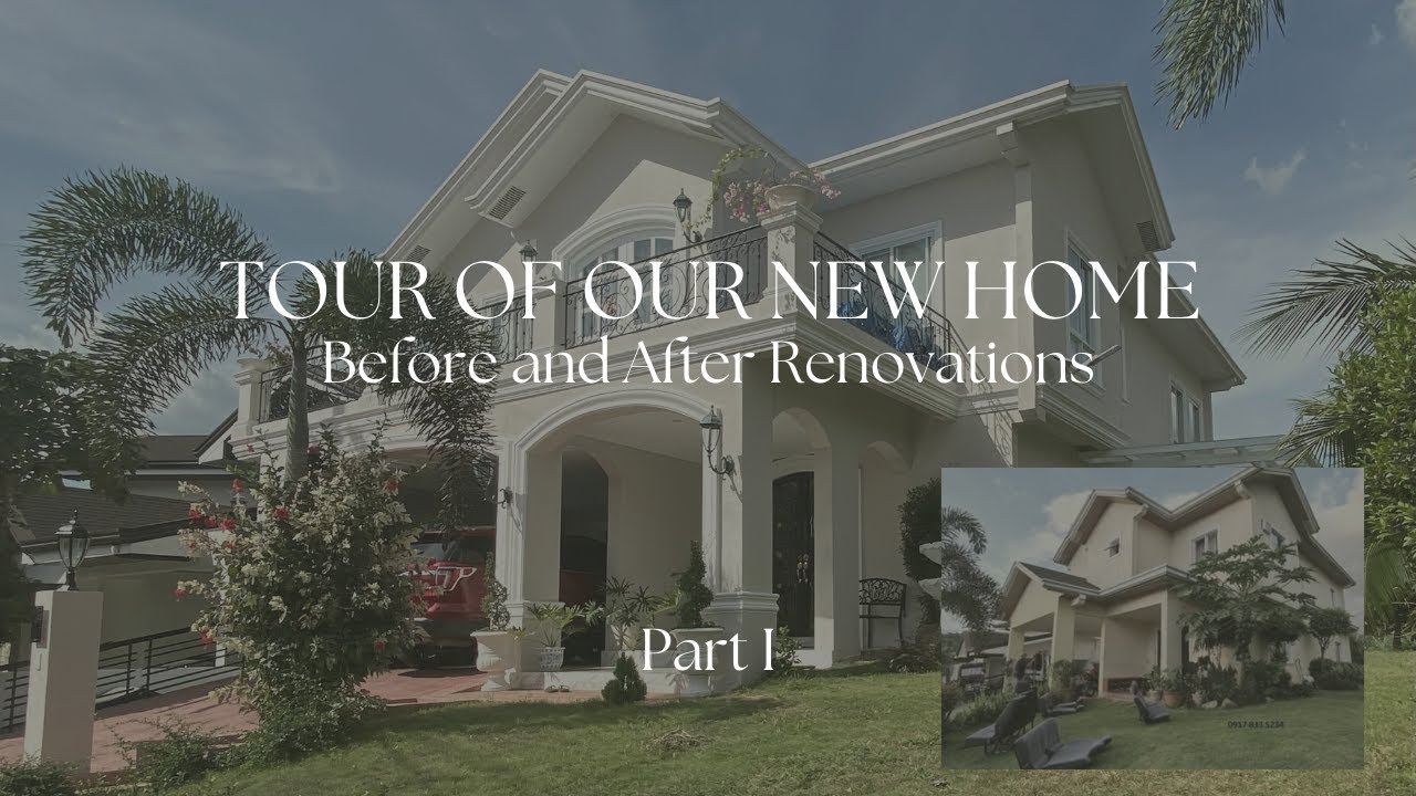 Tour of Our New Home Pt. 1 | Before and After Renovations - YouTube