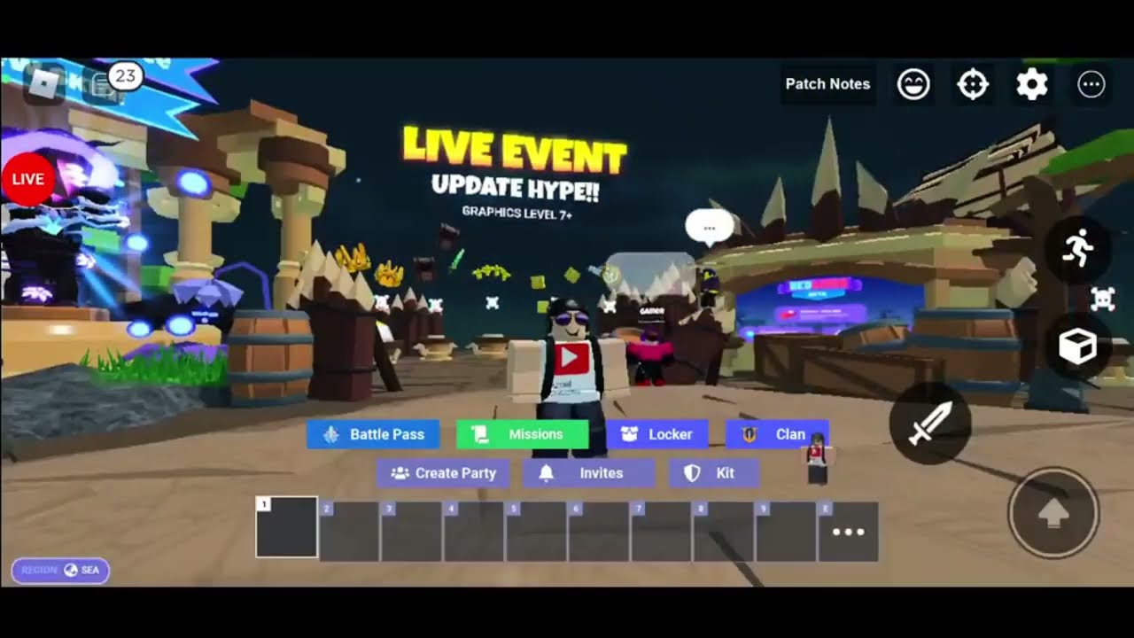 BED WARS LIVE EVENT IN ROBLOX PLAY WITH THE BLOGGER KID ASHTON