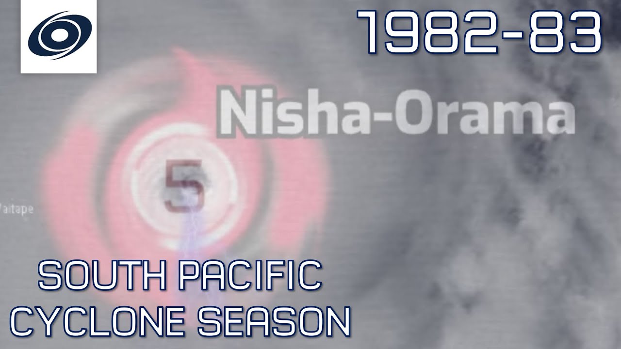 1982-83 South Pacific Cyclone Season Animation