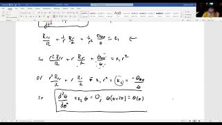 PDE Two Dimensional Wave Equation in Polar Coordinates