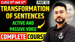 Transformation of Sentences | Active and passive Voice | Transformation Rules/Concept/in Hindi