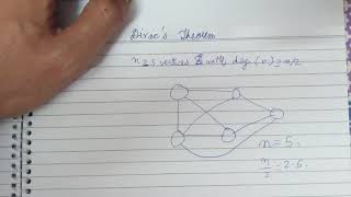 dirac theorem